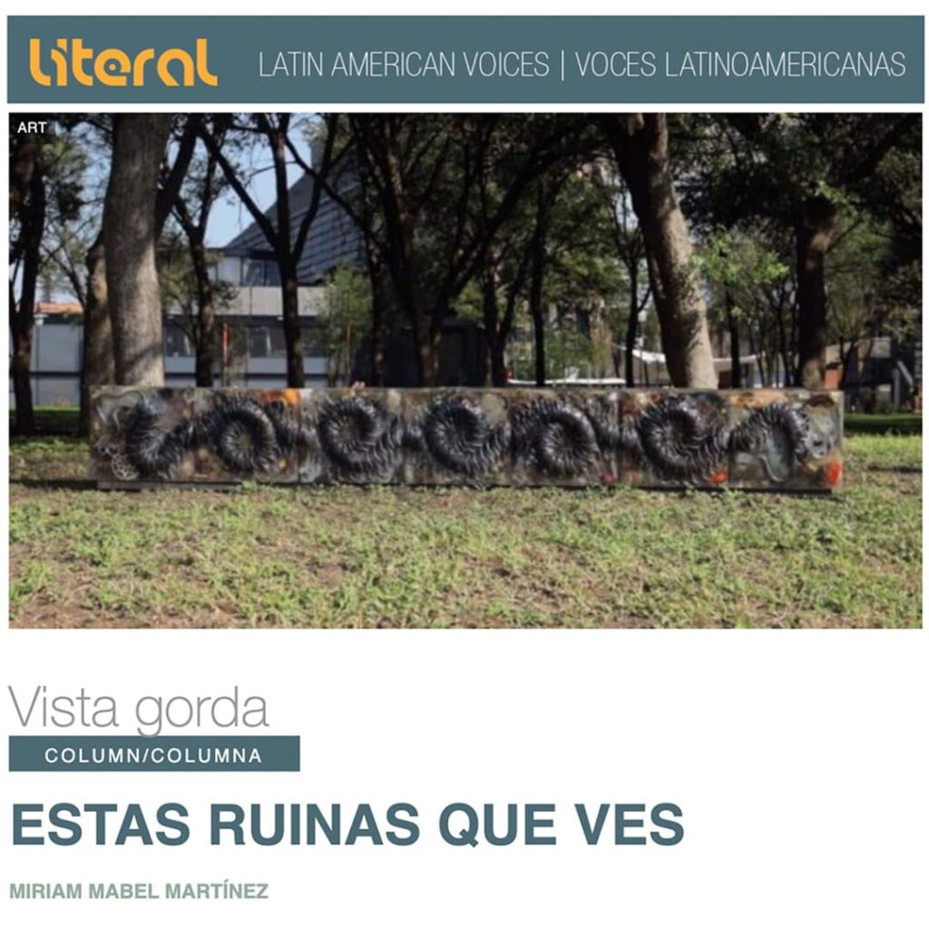 Estas ruinas que ves