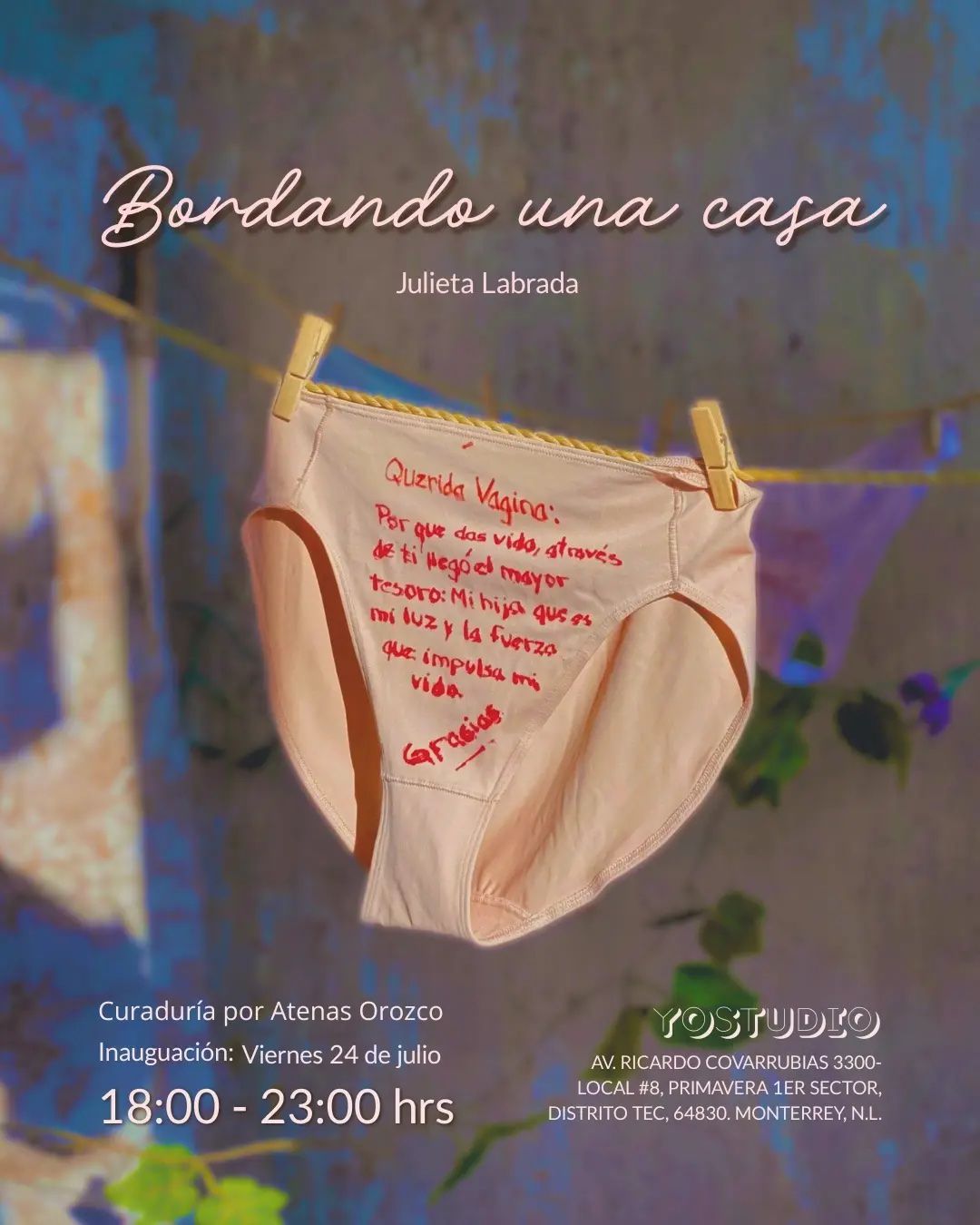 Bordando una casa