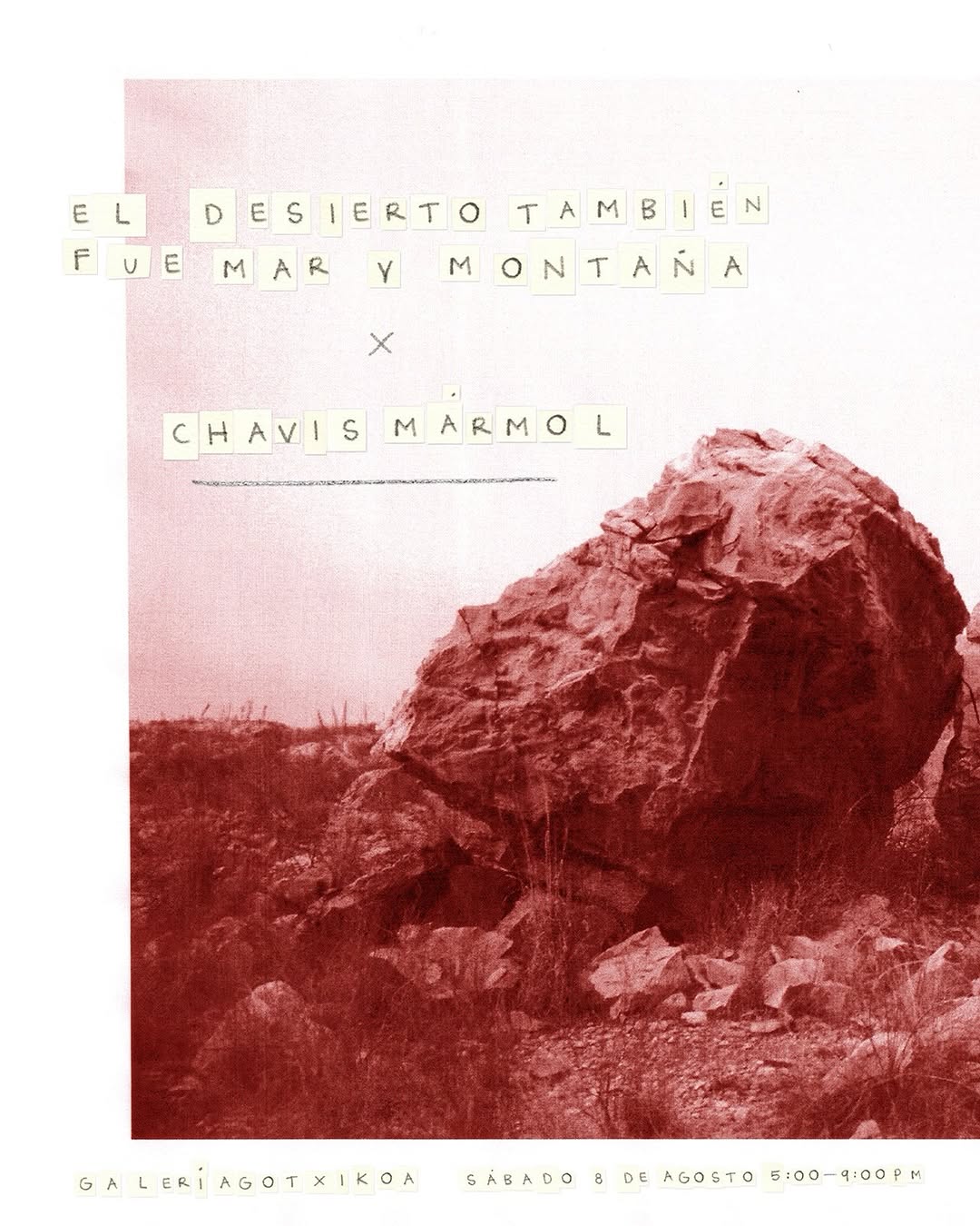El desierto también fue mar y montaña